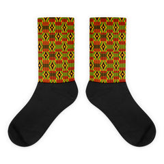 Kente foot socks style #2