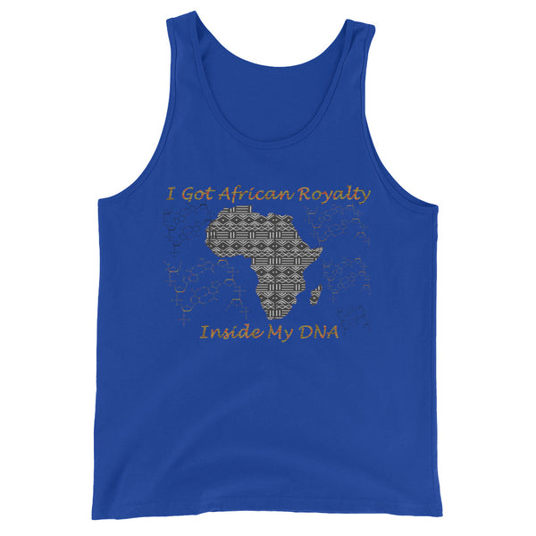 African Royalty DNA Unisex Tank Top