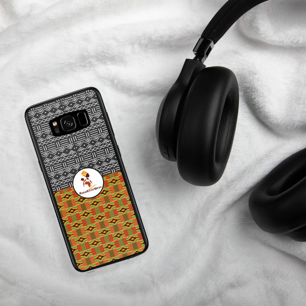 RuvaAfricWear Kente & Mud Cloth Samsung Case