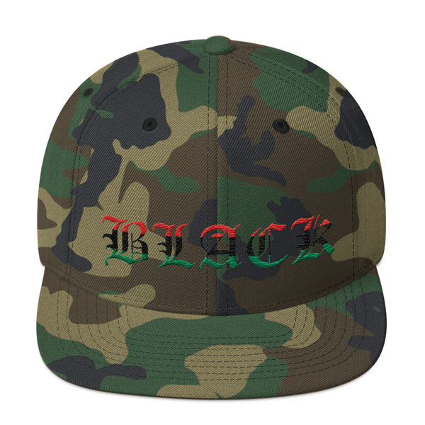 Black Pride Snapback Hat