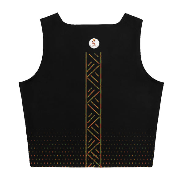 This Fashionista Wears Love Crop Top