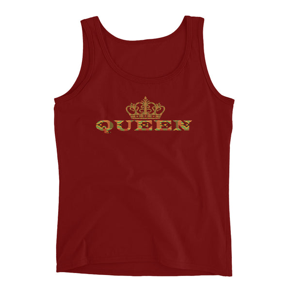 Queen Kente Print Ladies' Tank