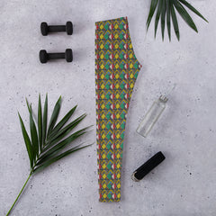 Zulu Beads  Print Leggings