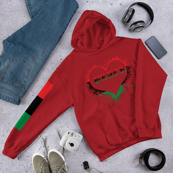 Black Love Hooded Sweatshirt