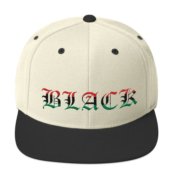 Black Pride Snapback Hat