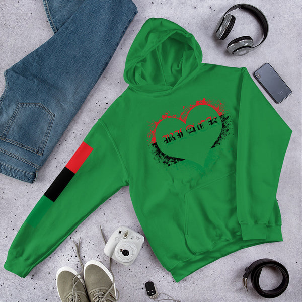 Black Love Hooded Sweatshirt