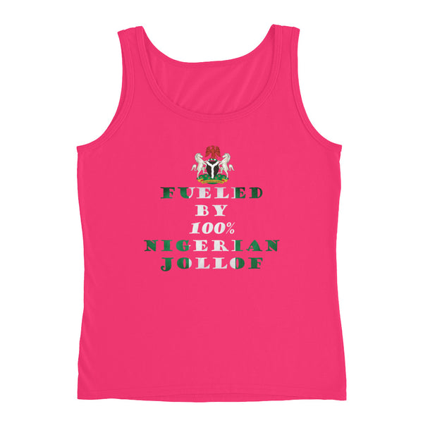 Fueled by Nigerian Jollof Ladies' Tank