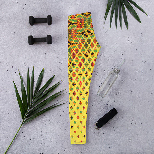 Kente Squares Leggings