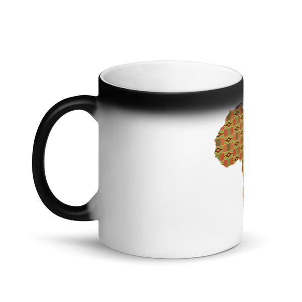 African Map Magic Mug