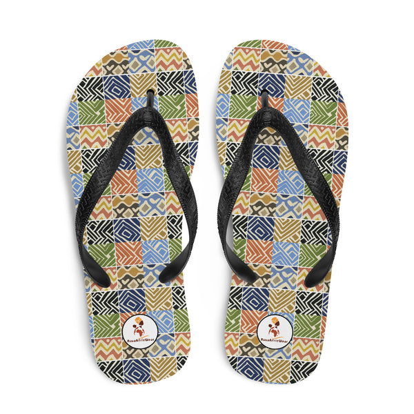 Zim Hari Print Flip-Flops