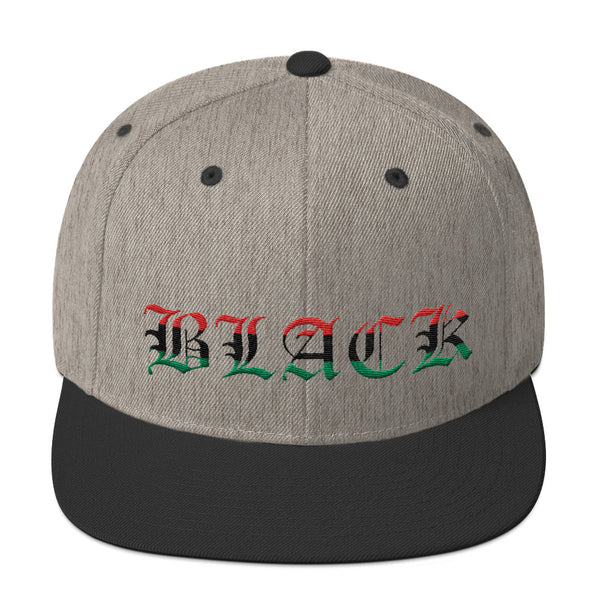 Black Pride Snapback Hat