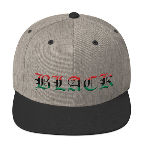 Black Pride Snapback Hat