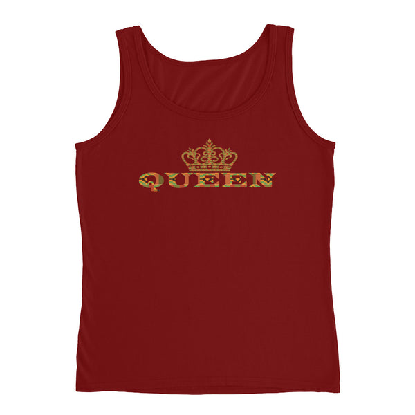 Queen Kente Print Ladies' Tank