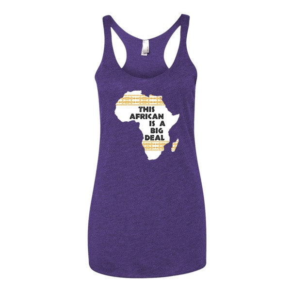 This African Is A Big Deal - Women's tank top