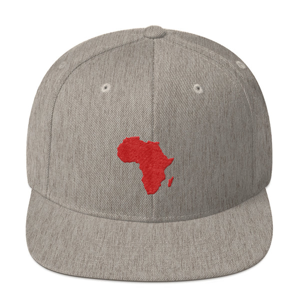 African Map Snapback Hat