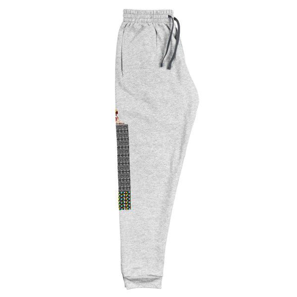 RuvaAfricWear Mud Cloth & Zulu Print Unisex Joggers