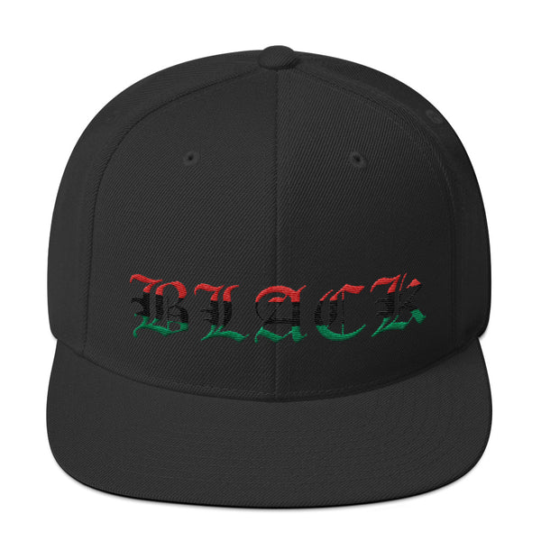 Black Pride Snapback Hat