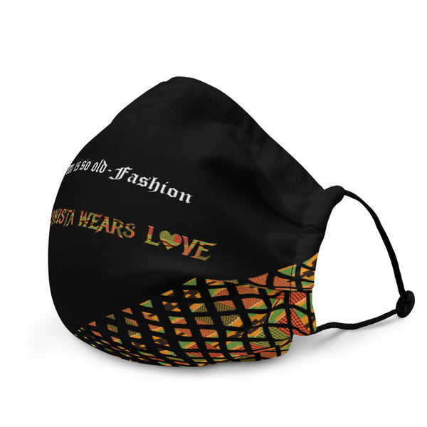 This Fashionista Wears Love Premium face mask