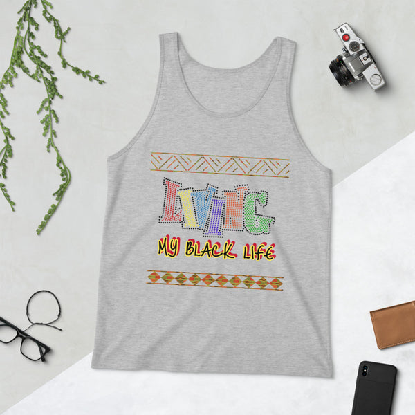 Living My Black Life Unisex Tank Top