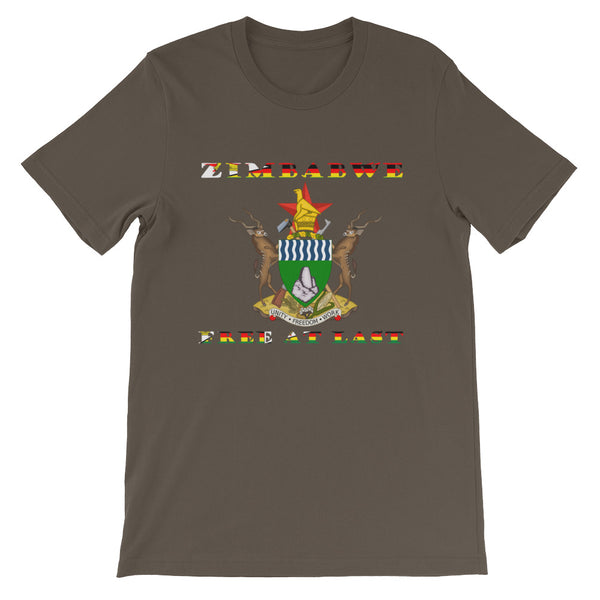Zimbabwe Free At Last Unisex T-Shirt