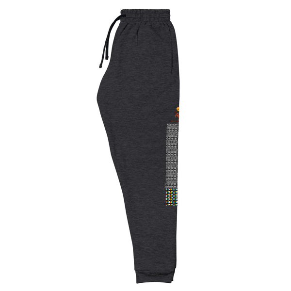 RuvaAfricWear Mud Cloth & Zulu Print Unisex Joggers