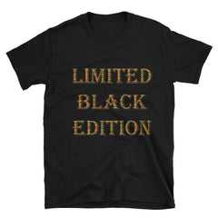 Limited Black Edition Kente Print Unisex T-Shirt