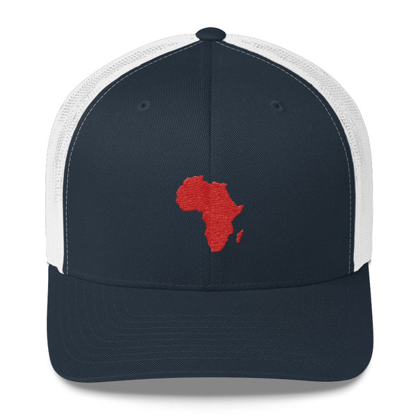 African Map Trucker Cap