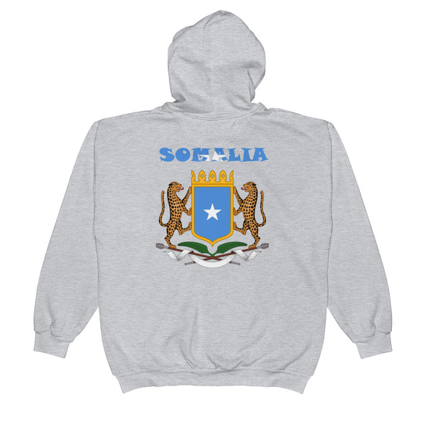 Somalia Unisex  Zip Hoodie