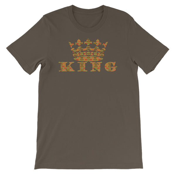 King Kente Print Short-Sleeve T-Shirt