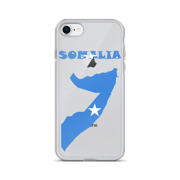 Somalia Map iPhone Case