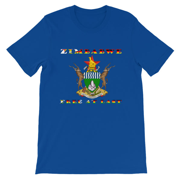Zimbabwe Free At Last Unisex T-Shirt