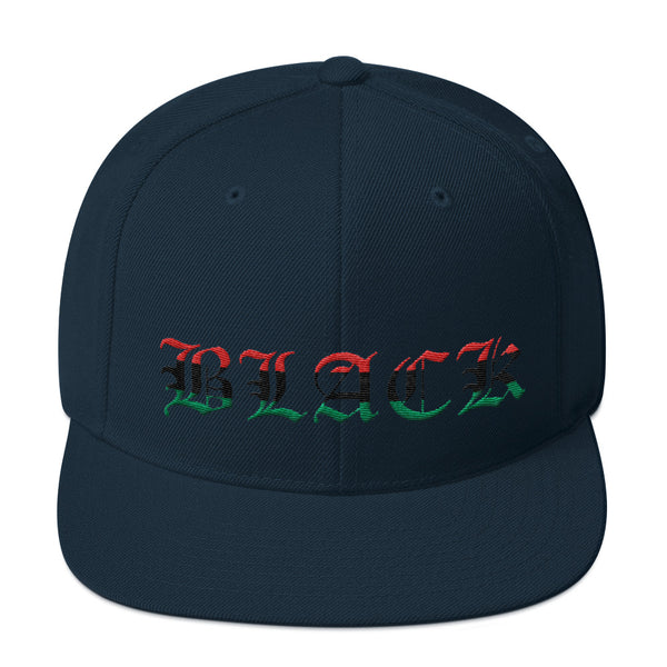 Black Pride Snapback Hat