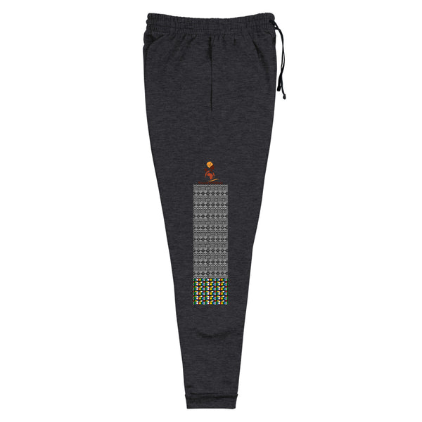 RuvaAfricWear Mud Cloth & Zulu Print Unisex Joggers