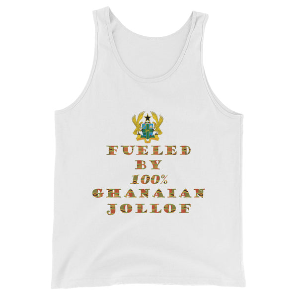 Fueled by 100% Ghanaian Jollof Men's Tank Top