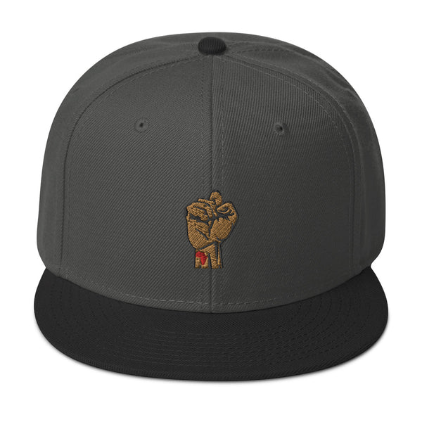 Fist Up Snapback Hat