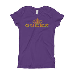 Queen Kente Print Girl's T-Shirt