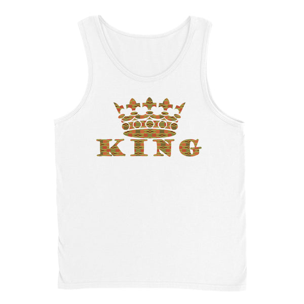 King Kente Print Men's Tank Top