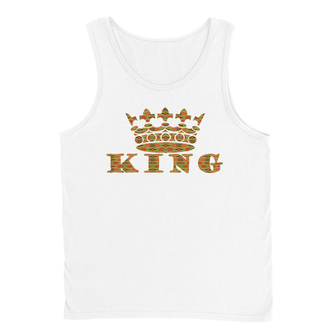 King Kente Print Men's Tank Top