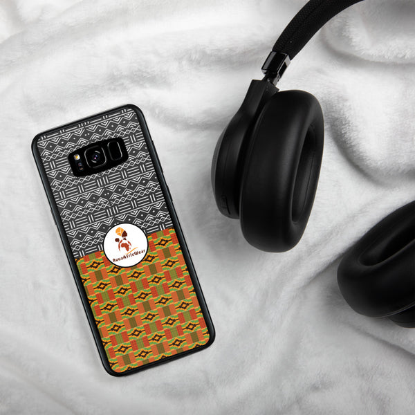 RuvaAfricWear Kente & Mud Cloth Samsung Case