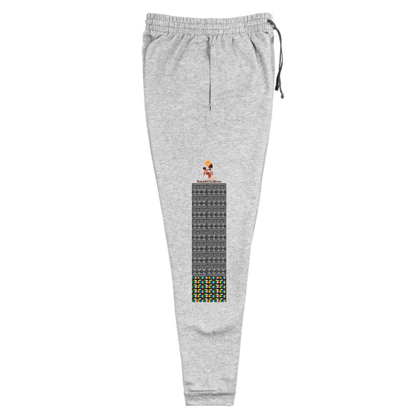 RuvaAfricWear Mud Cloth & Zulu Print Unisex Joggers