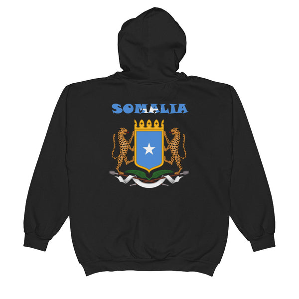 Somalia Unisex  Zip Hoodie