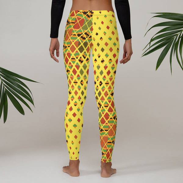 Kente Squares Leggings
