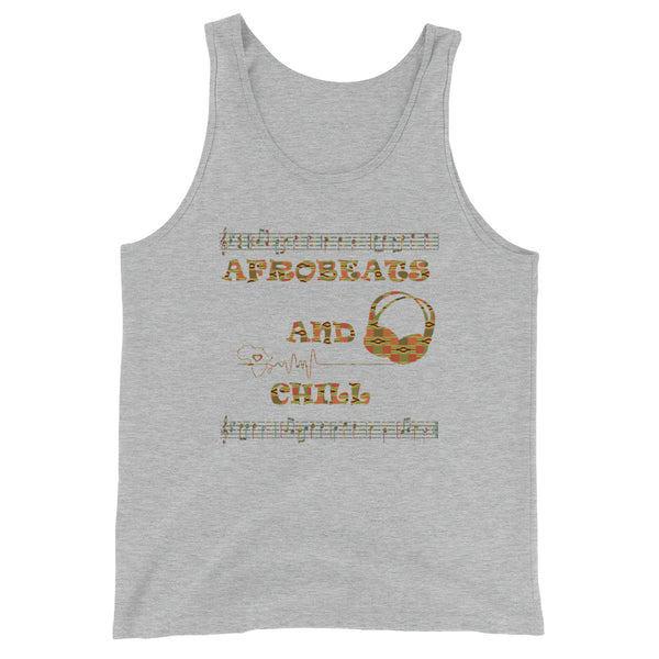 Afrobeats and Chill Unisex  Tank Top