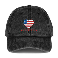 Liberia Love Vintage Cotton Twill Cap