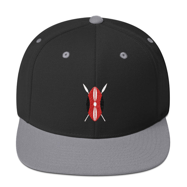 Kenyan Shield Snapback Hat