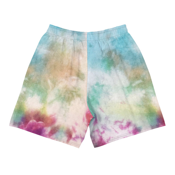 RuvaAfricWear Tie & Dye Men's Athletic Long Shorts