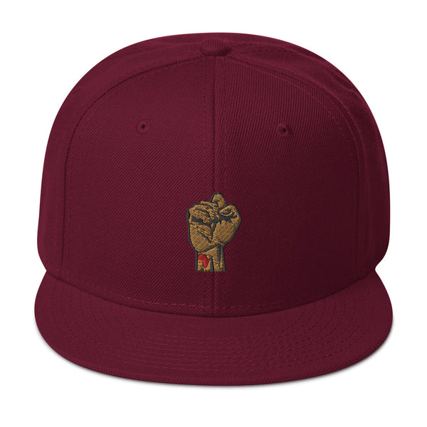 Fist Up Snapback Hat