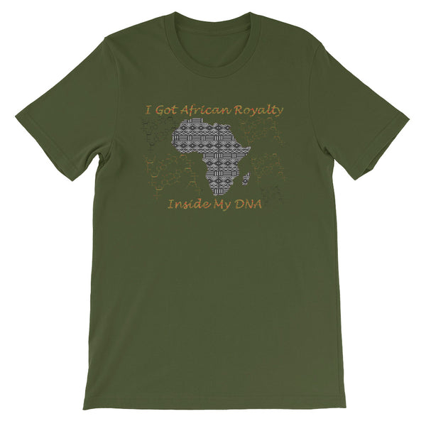 African Royalty DNA Unisex T-Shirt