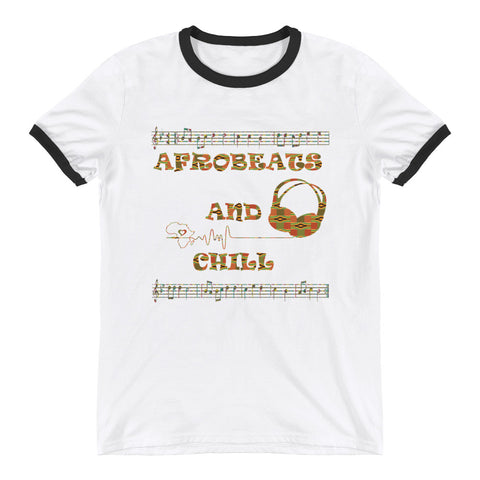 Afrobeats and Chill Ringer T-Shirt