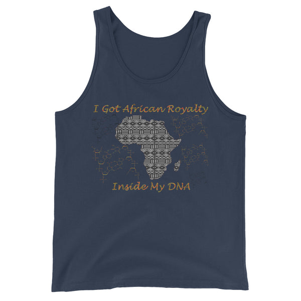 African Royalty DNA Unisex Tank Top
